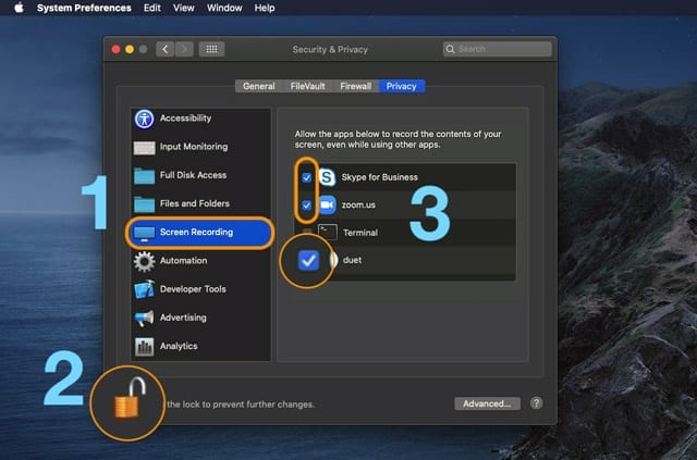 preferences/video settings menu is skype for mac, version 7